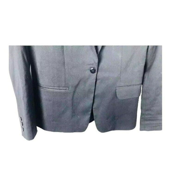 YVES SAINT LAURENT Mens Beaute Uniforms Jacket Blazer One Button Black Size 38 - Picture 7 of 9